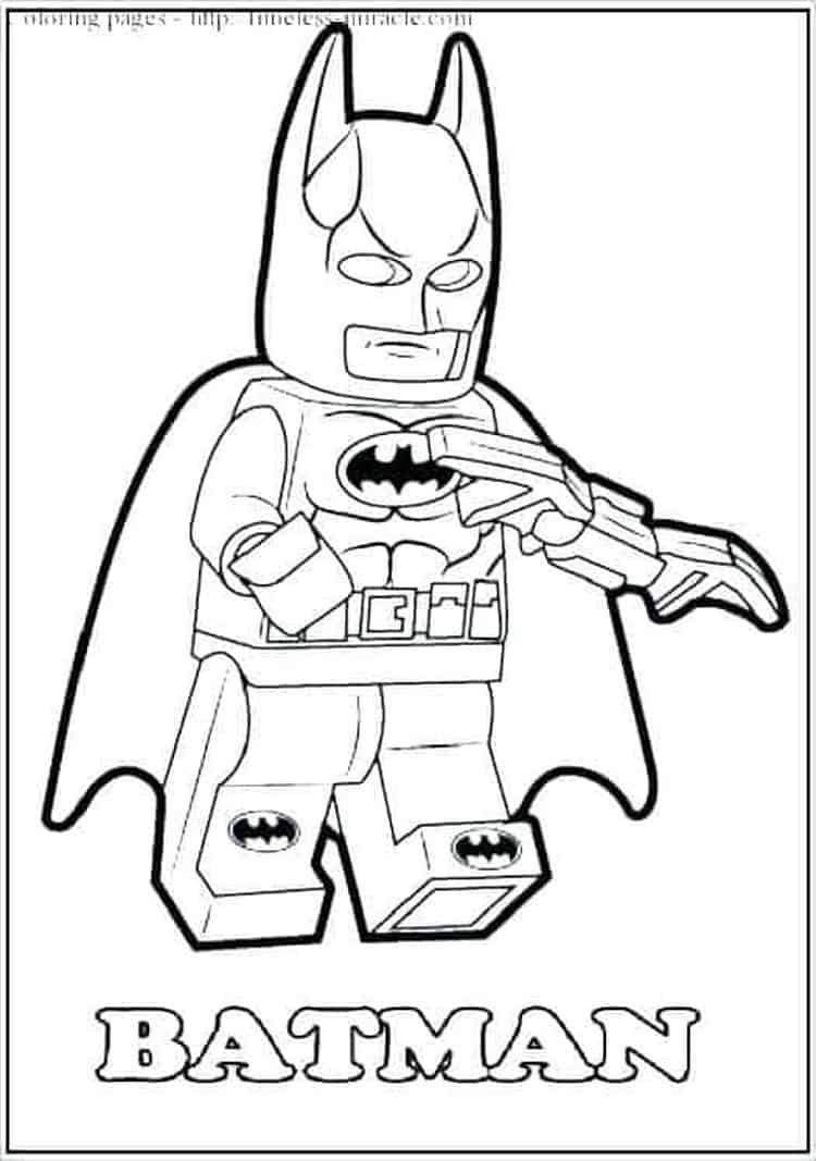 Batman Coloring Pages For Adults