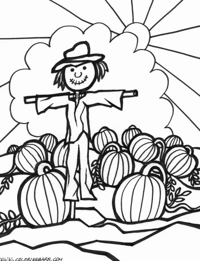 Christian Pumpkin Coloring Pages