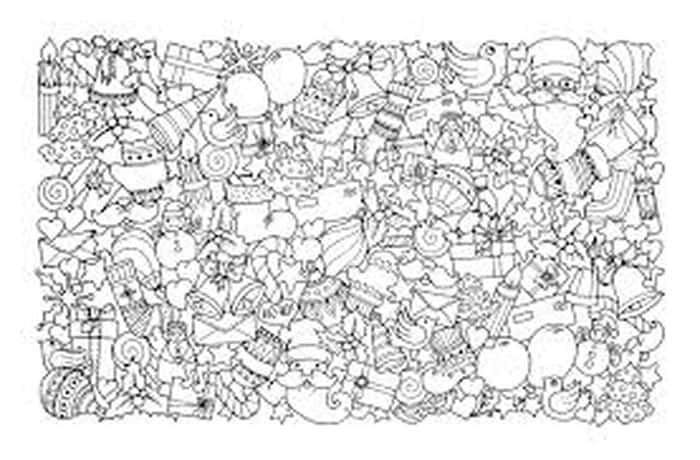 Christmas Coloring Pages For Preschoolers
