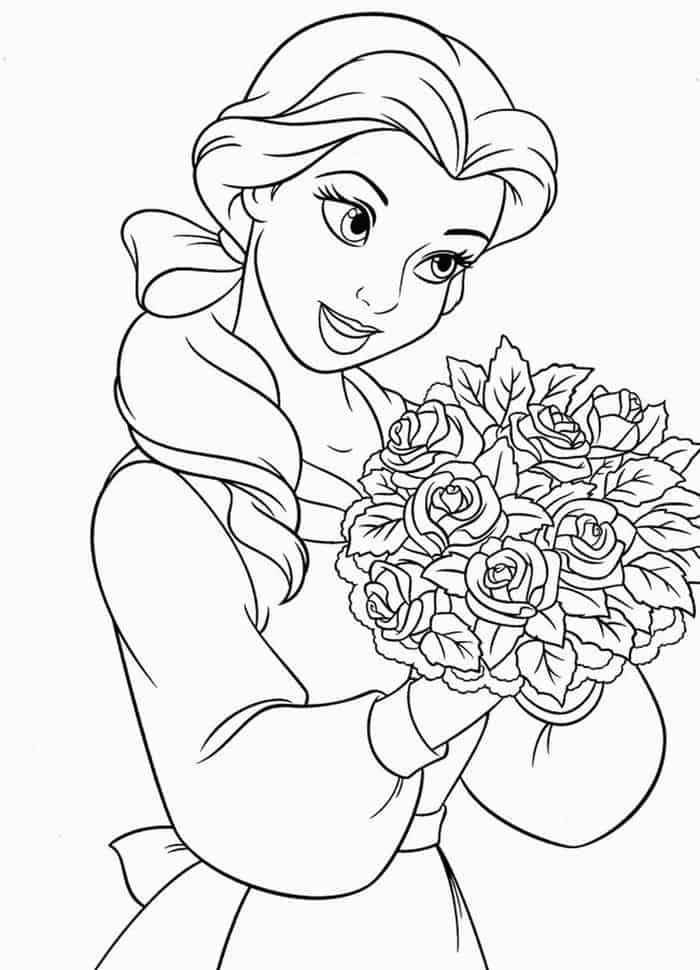 Coloring Pages Disney Princesses 1