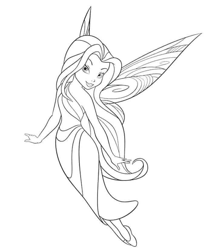 Coloring Pages Fairy