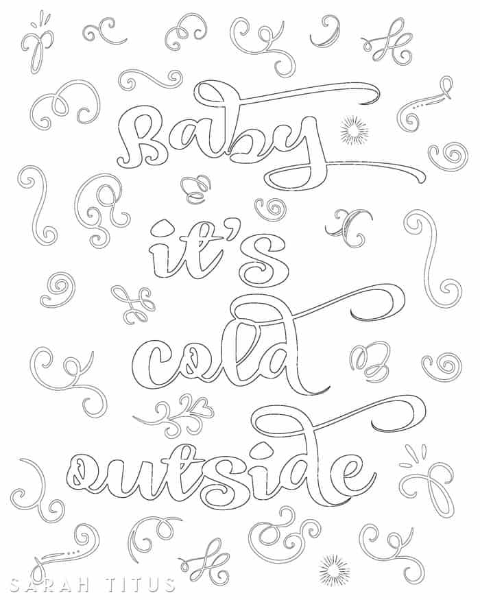 Coloring Pages For Christmas 1