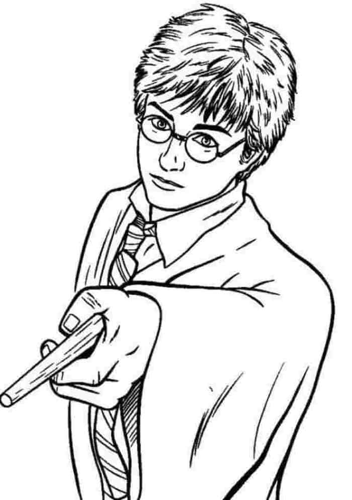 Coloring Pages Harry Potter 1