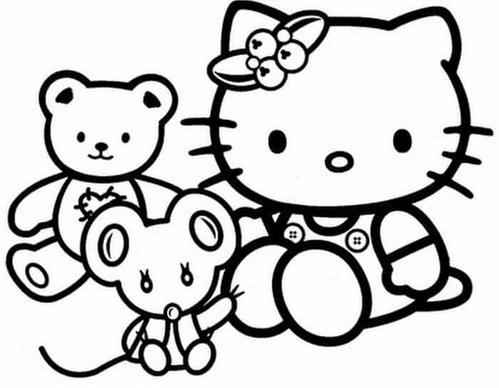 Coloring Pages Hello Kitty Princess