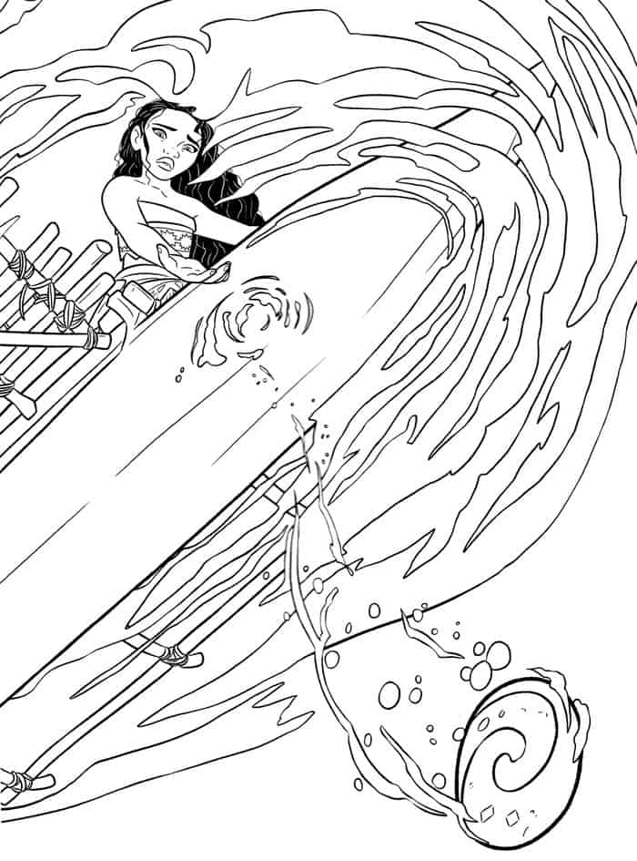 Coloring Pages Moana