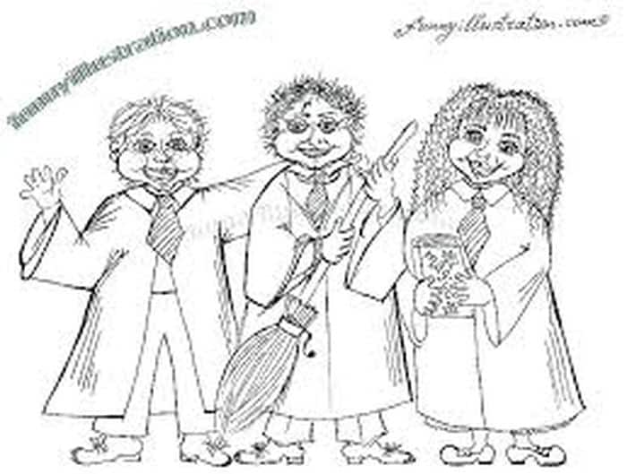 Coloring Pages Of Harry Potter Characters