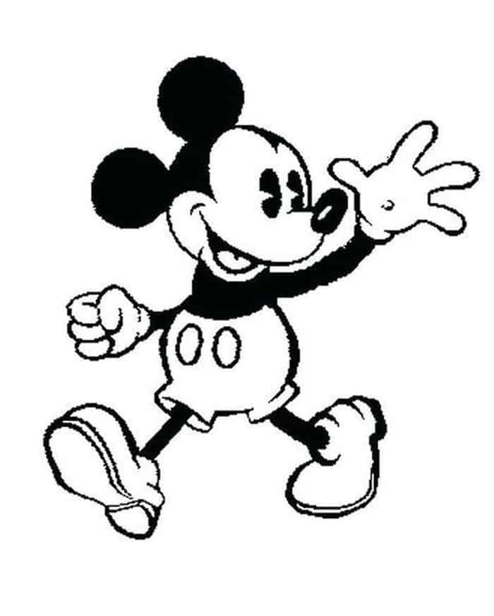 Coloring Pages Of Mickey Mouse