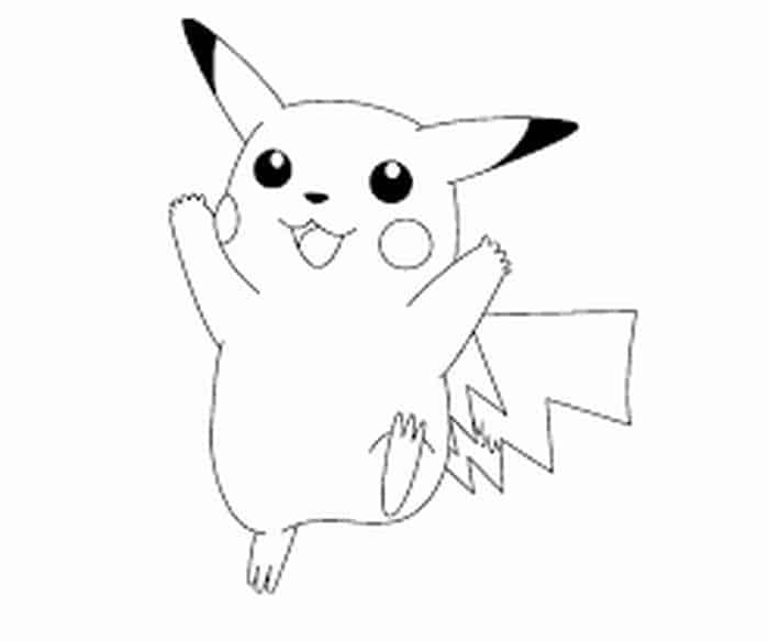 Coloring Pages Of Pikachu