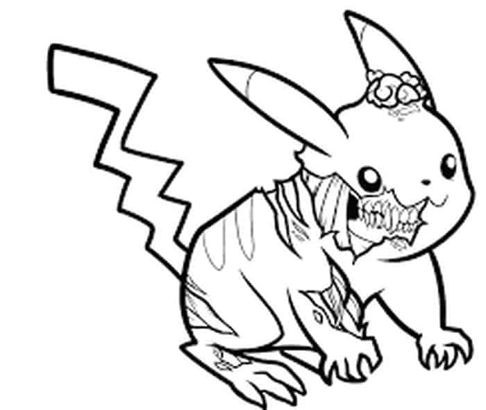 Coloring Pages Of Pokemon Pikachu