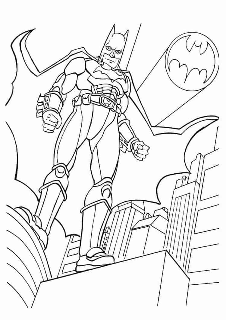 Coloring Pages Of Batman