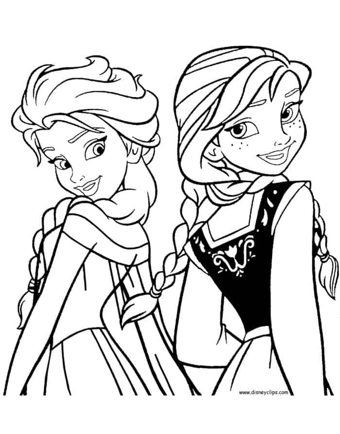 Disney Coloring Book Pages 1