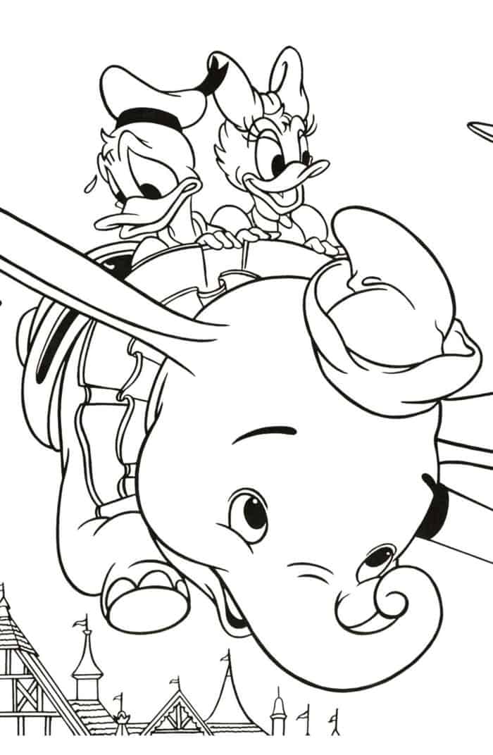 Disney Coloring Pages For Kids 1