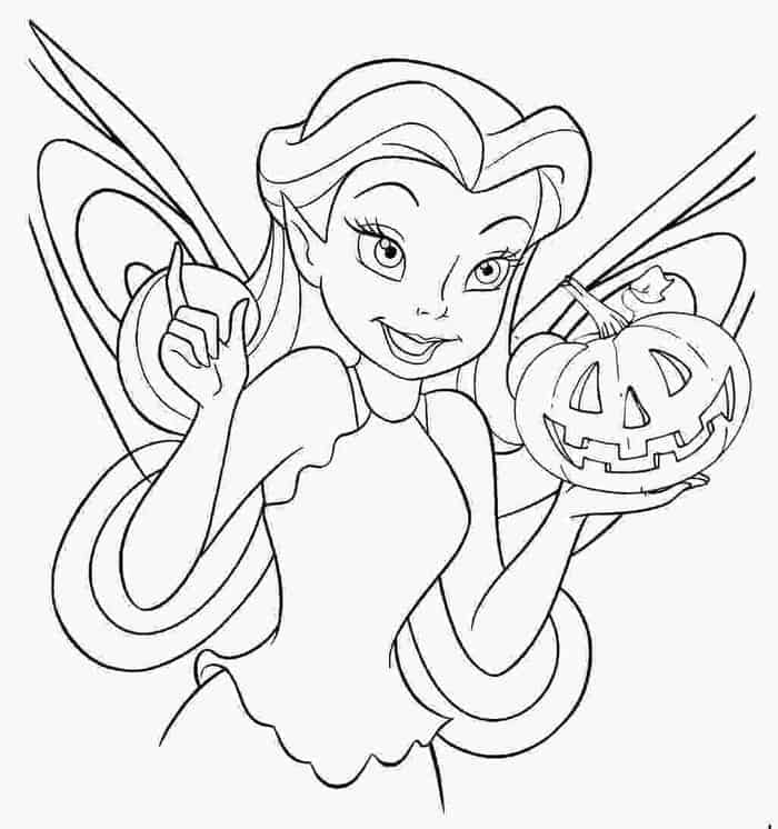 Disney Fairy Coloring Pages 1