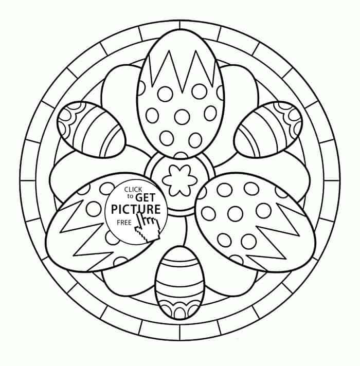 Easter Coloring Pages For Toddlers