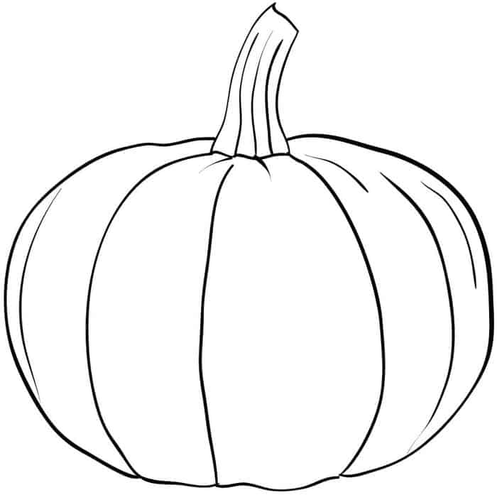 Free Coloring Pages Pumpkin