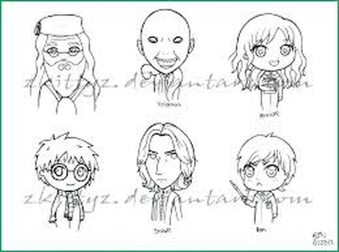 Free Harry Potter Coloring Pages