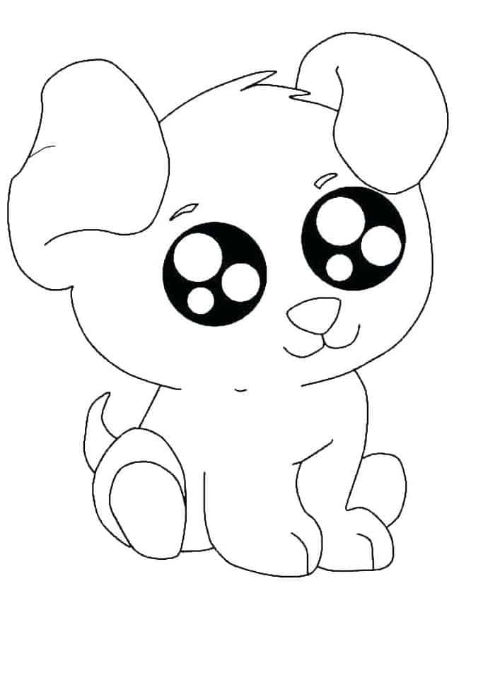 Free Puppy Coloring Pages