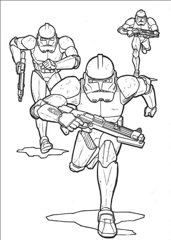 Free Star Wars Coloring Pages 1