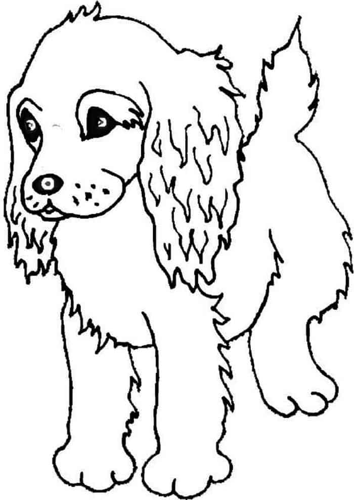 German Shepherd Puppy Coloring Pages