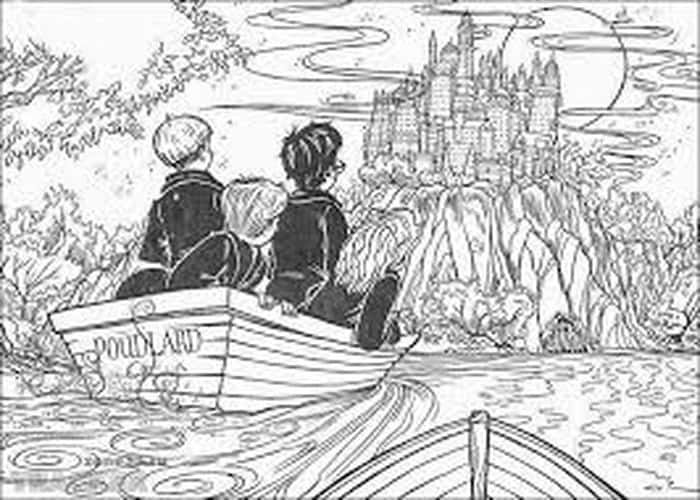 Harry Potter Coloring Pages Hogwarts