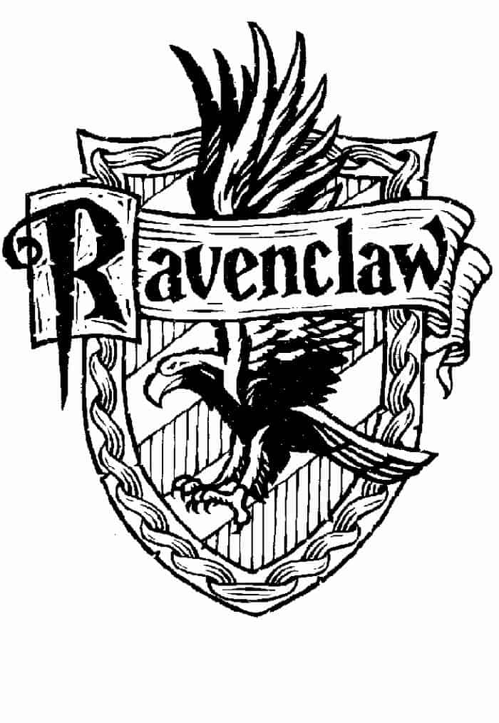 Harry Potter Coloring Pages Ravenclaw 1