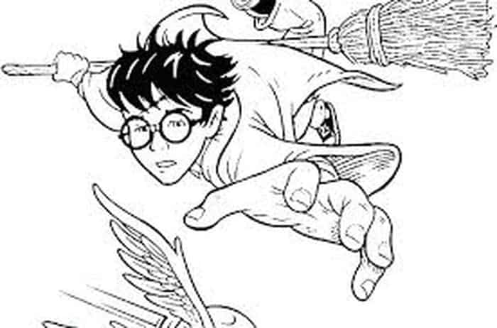 Harry Potter Crest Coloring Pages