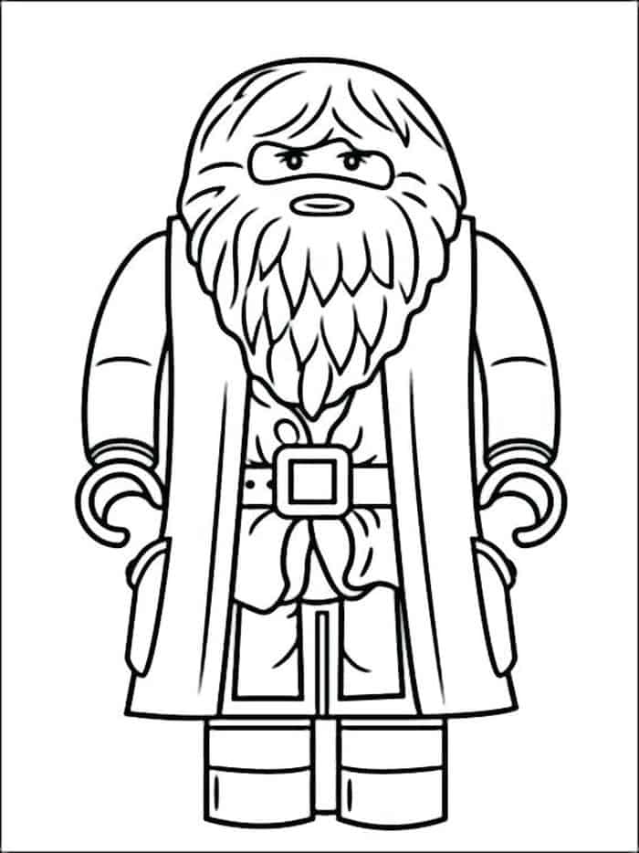 Harry Potter Lego Coloring Pages 1