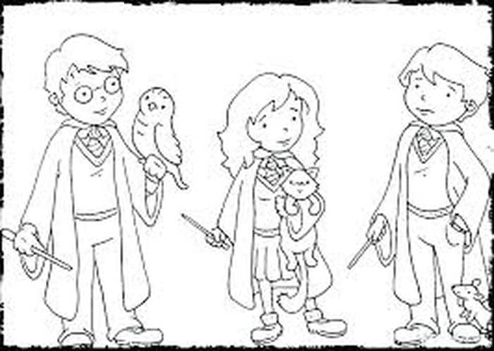Harry Potter Printable Coloring Pages