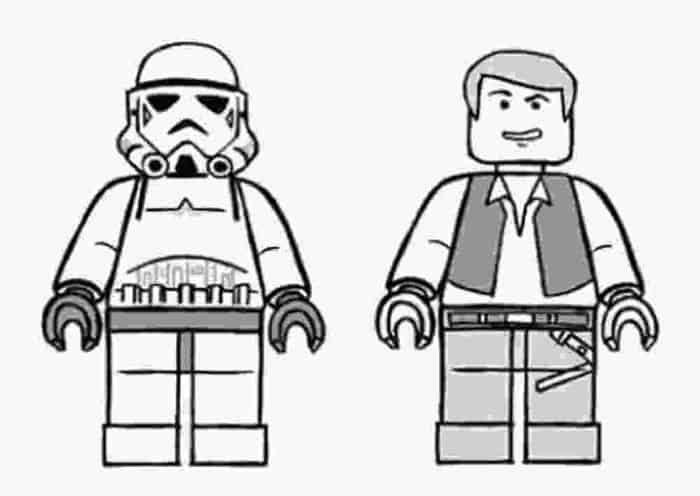 Lego Star Wars Coloring Pages To Print 1