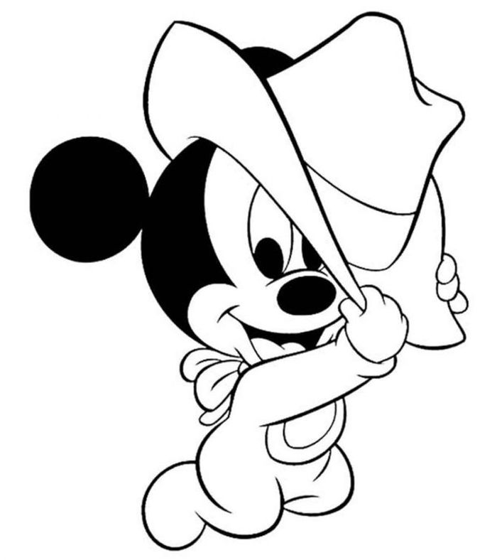 Mickey And Minnie Mouse Coloring Pages Printables