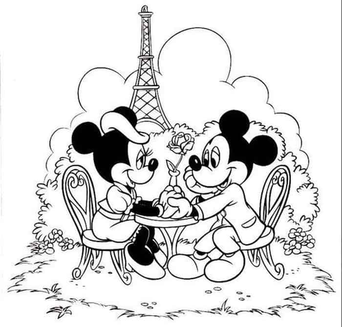 Mickey Mouse Coloring Pages To Print