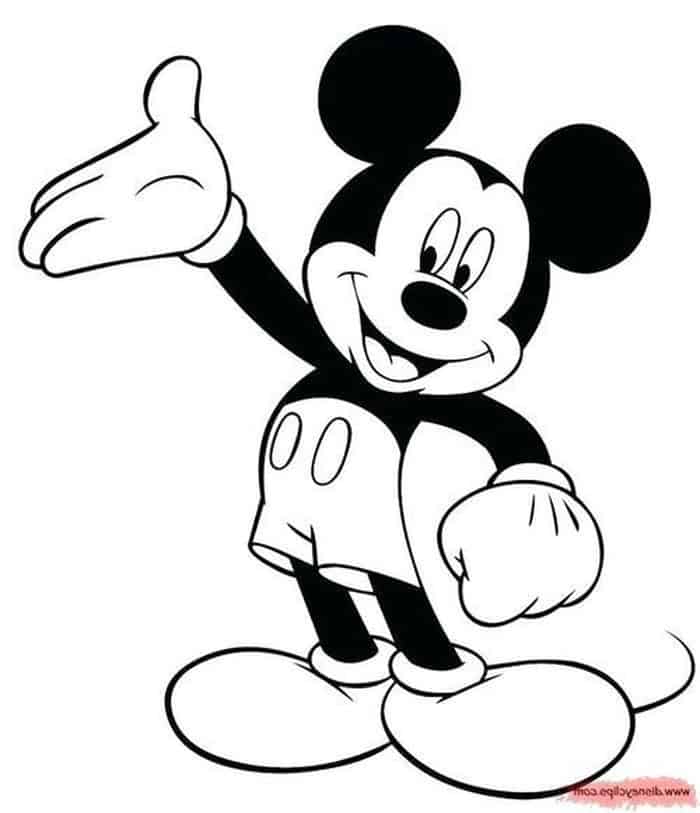 Mickey Mouse Printables Coloring Pages