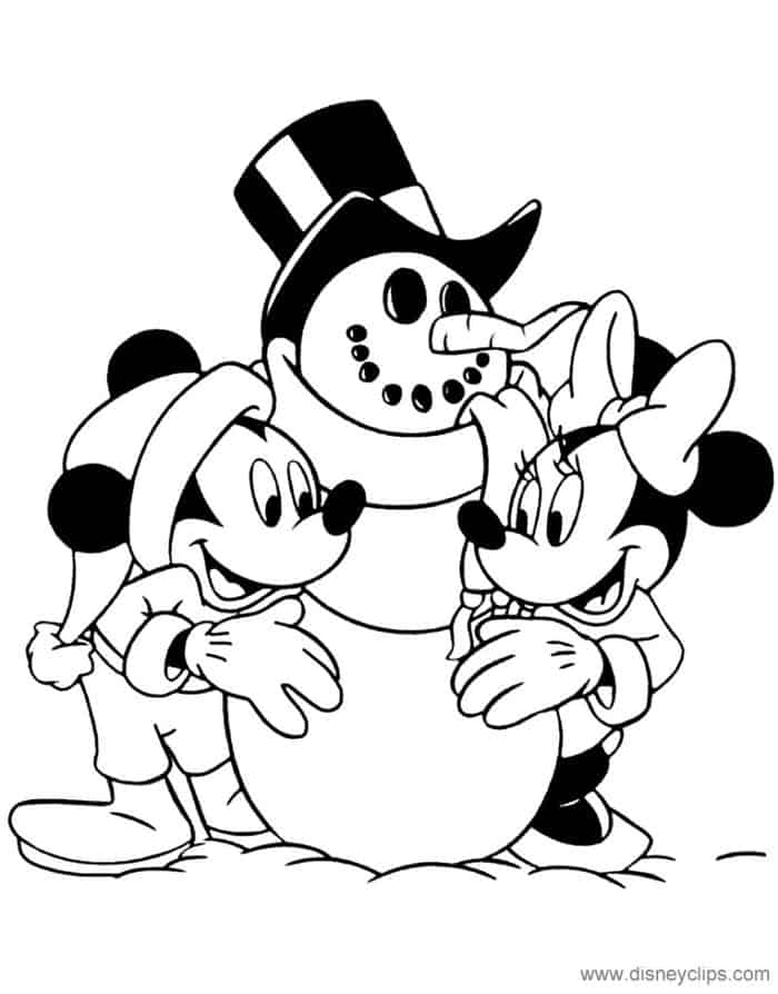 Minnie Halloween Coloring Pages