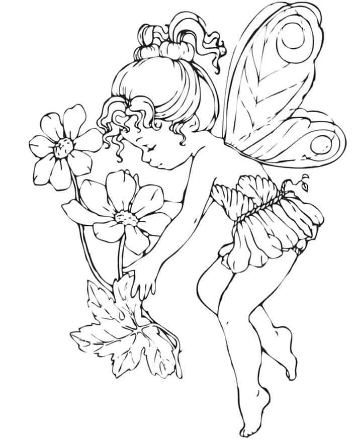 Pirate Fairy Coloring Pages