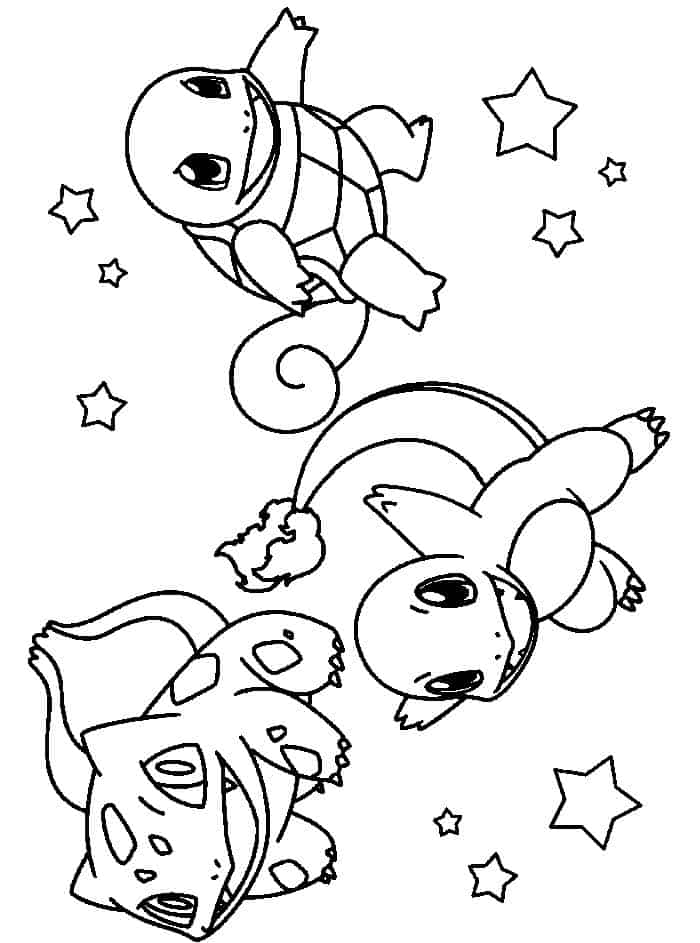 Printable Pikachu Coloring Pages 1