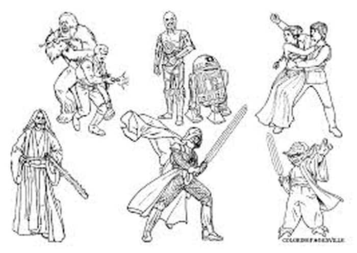 Printable Star Wars Coloring Pages
