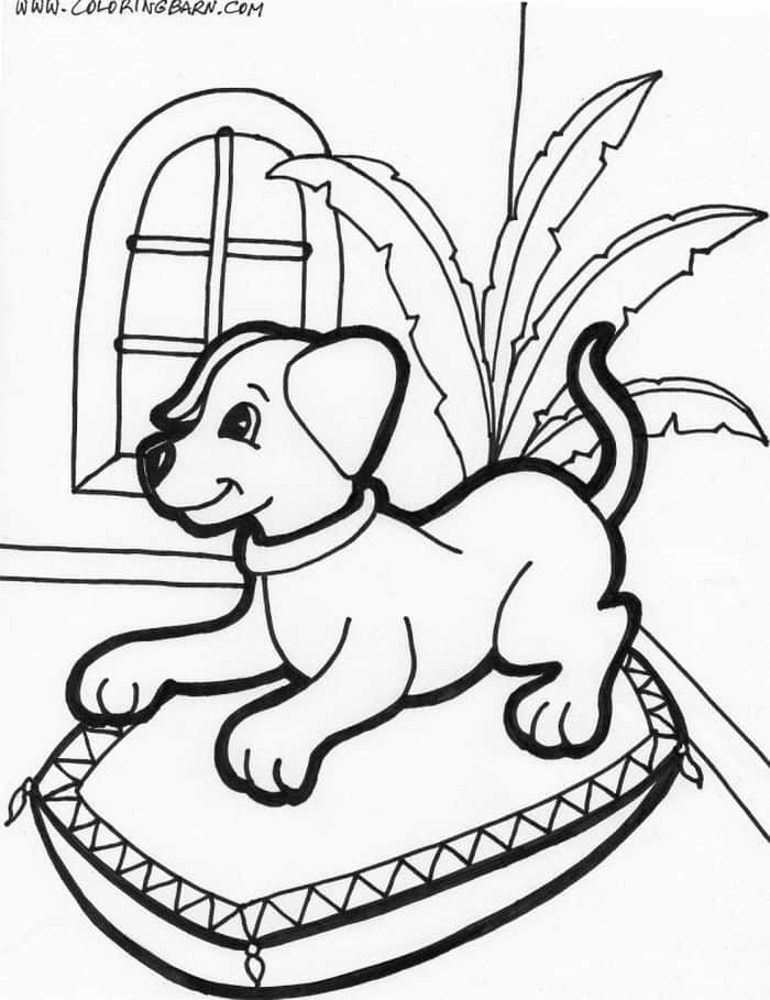 Puppy Dogs Coloring Pages
