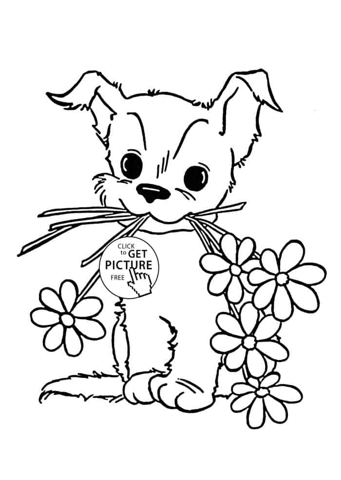 Puppy In My Pocket Coloring Pages