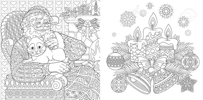 Religious Christmas Coloring Pages 1