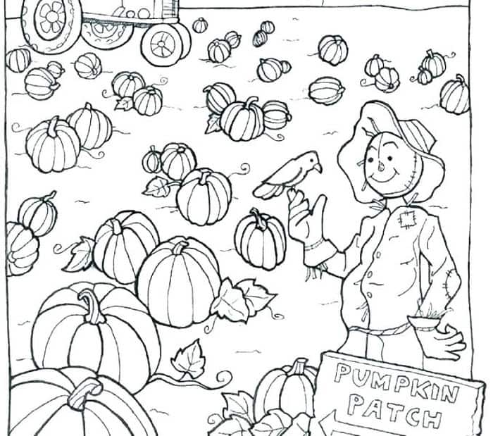 Snoopy Pumpkin Coloring Pages