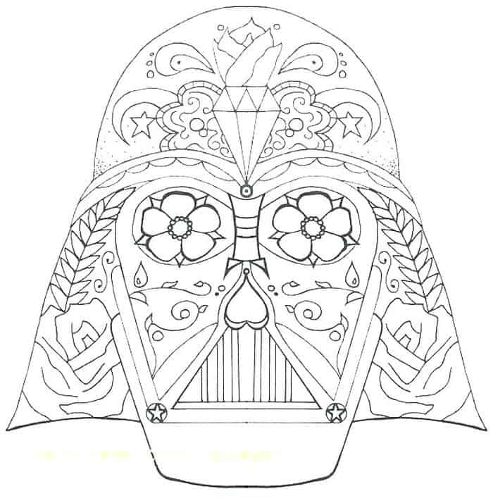 Star Wars Christmas Coloring Pages 1