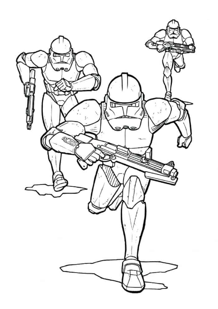 Star Wars Coloring Pages Free 1