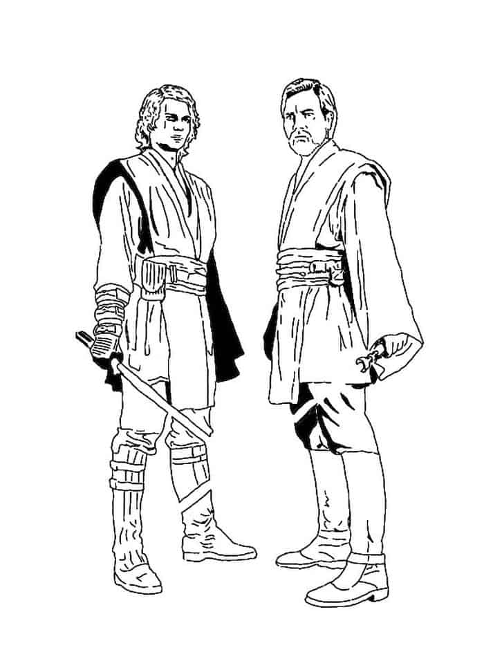 Star Wars Coloring Pages Printable 1