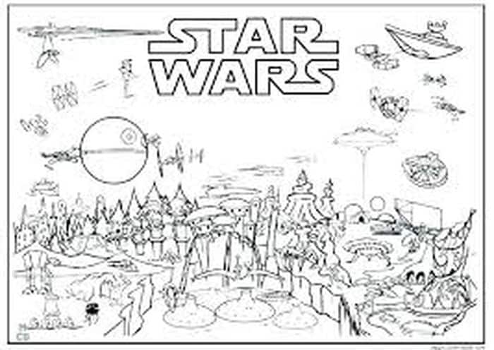 Star Wars Coloring Pages Printable