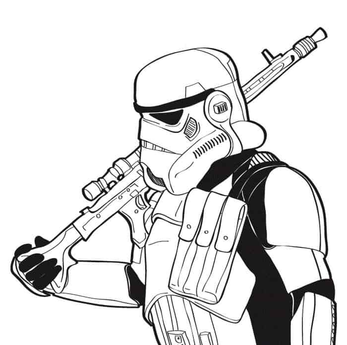 Star Wars Droid Coloring Pages 1