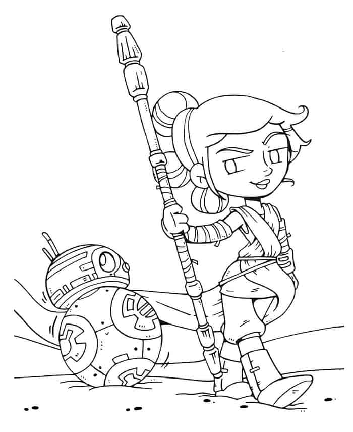 Star Wars Free Coloring Pages 1