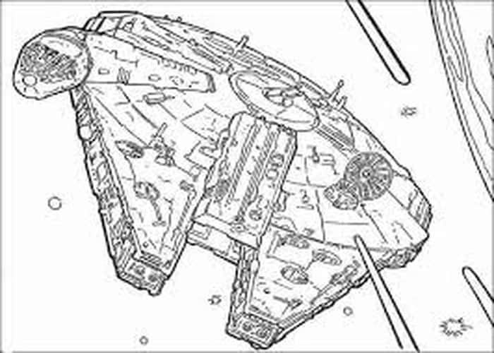 Star Wars Ship Coloring Pages