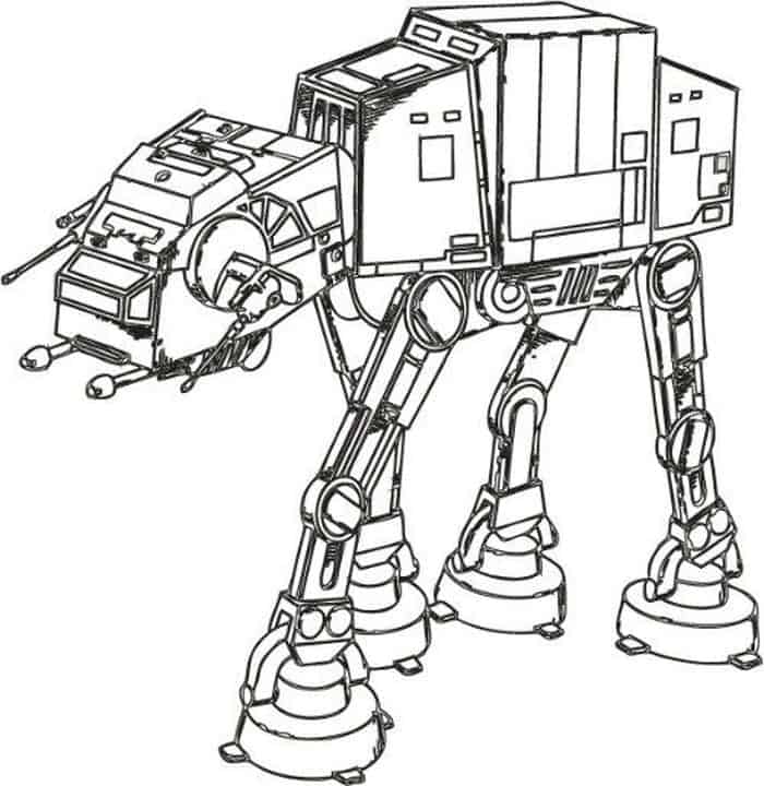 Star Wars Stormtrooper Coloring Pages 1