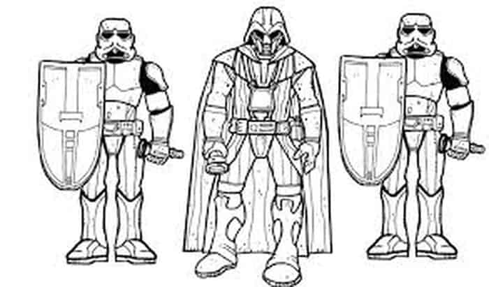 Star Wars The Clone Wars Coloring Pages