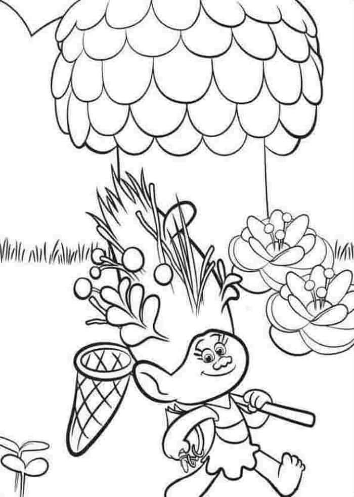 Trolls The Movie Coloring Pages